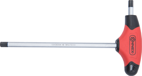 Clé hexagonale Connex avec poignée en T 6x150 - cox582006