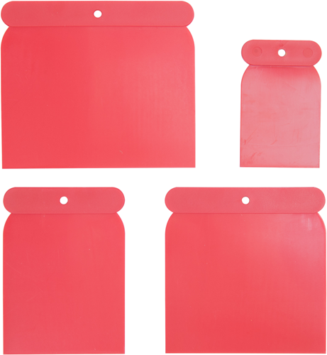 Connex set de spatules japonaises plastique 4pcs - cox881010