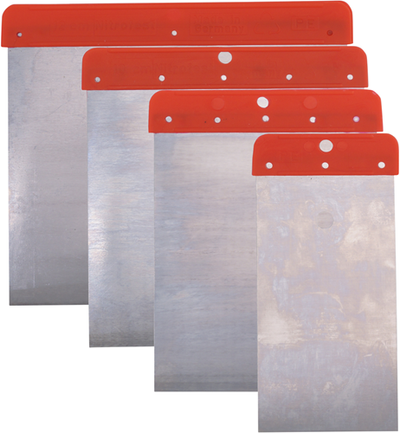 Connex set de spatules japonaises en métal 4 pièces - cox881004