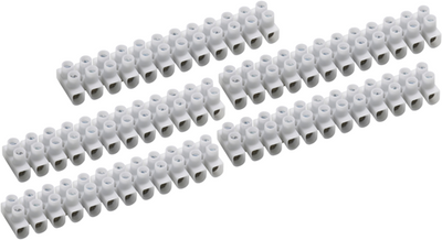 Connecteur à vis Connex 12 broches 2,5-4mm² 5 pcs - coxb370300