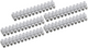 Connecteur à vis Connex 12 broches 2,5-4mm² 5 pcs - coxb370300