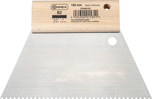 Peigne à colle Connex 180mm 2,9x2,7mm b2 - cox883183