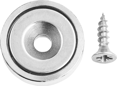 Connex aimant néodyme rond 25x7x5 16kg - dy7100013