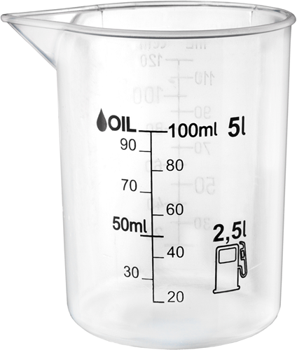 Gobelet mélangeur Connex pour deux temps 120ml - cox591212