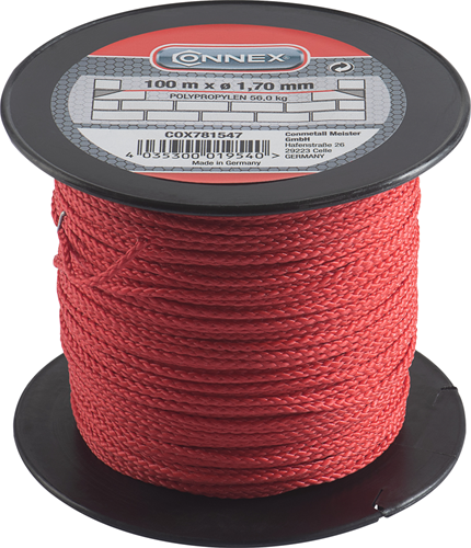 Cordon de maçonnerie Connex pp 1.7mm ro bobine 100m - cox781547