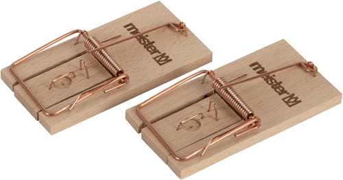 Piège à souris Connex en bois (2pcs) - mf