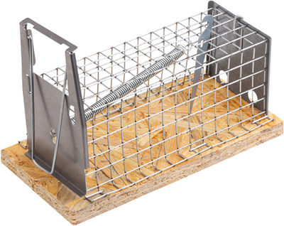 Cage métallique pour piège à souris Connex 15x6x6cm - mfka