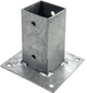 Support de poteau Connex sur plaque 71x71x150 vvz - hv4273