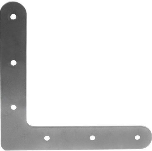 Carré plat Connex - connecteur d'angle en acier inoxydable - 120x120x20 - hvrj20031