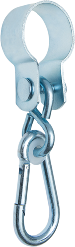 Crochet pivotant Connex tube rond 50mm 2 gvz - dy270812