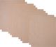 Connex set de papier de verre silex 10pcs - cox980100