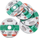 Connex set 5x disque abrasif pierre 125mm - cox938016