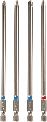 Jeu d'embouts Connex 150mm ph+pz 4pcs - coxt973290