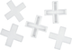 Carrelage Connex croix 5mm (200pcs) - cox792008