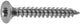 Vis Connex tx 3,5x25 500pcs a2 - kk3263525