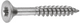 Vis Connex tx 4,0x50 seau inox 140pcs - b30137