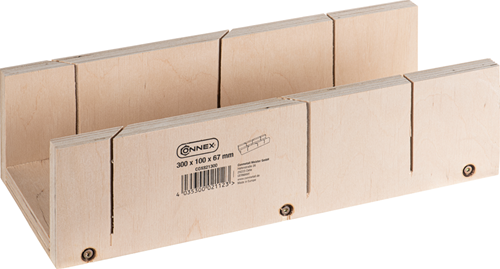 Boîte à onglets Connex 300x100x67 bois - cox821300
