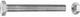 Boulon de robinet hexagonal Connex m8x25 8pcs vz - ky4080825
