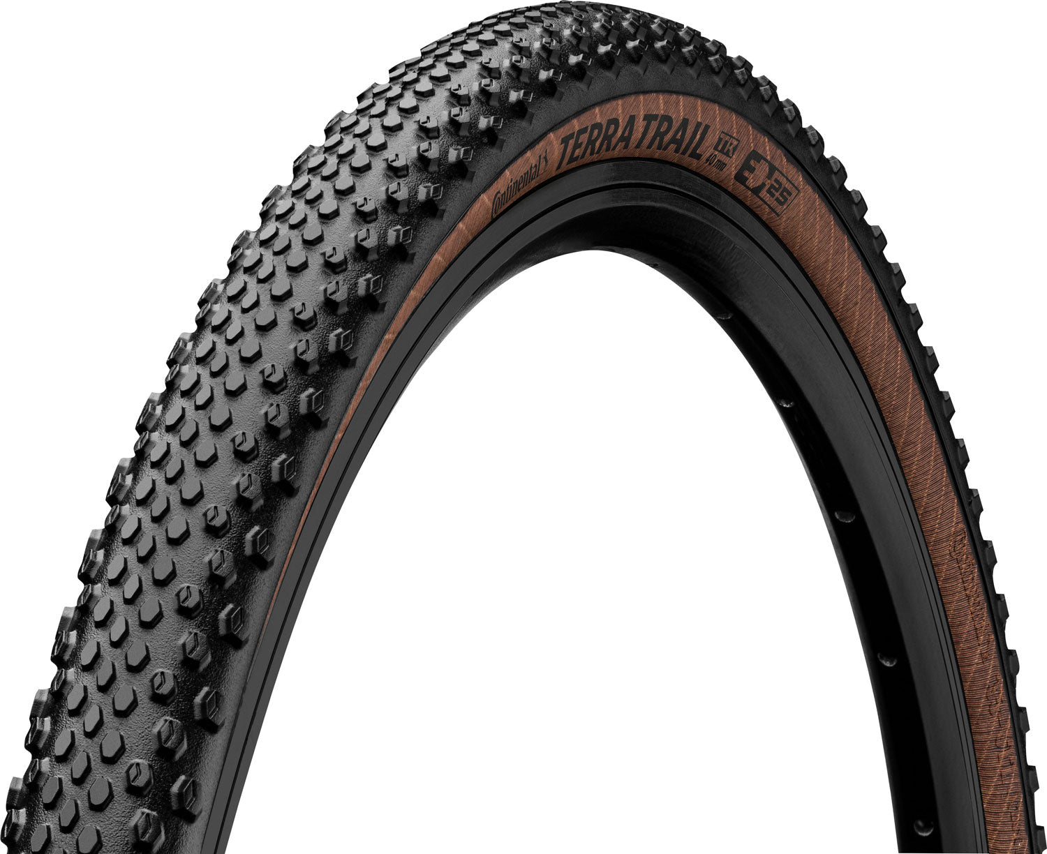 Pneu pliable Continental Terra Trail Protection TLR 40-584 édition transparente