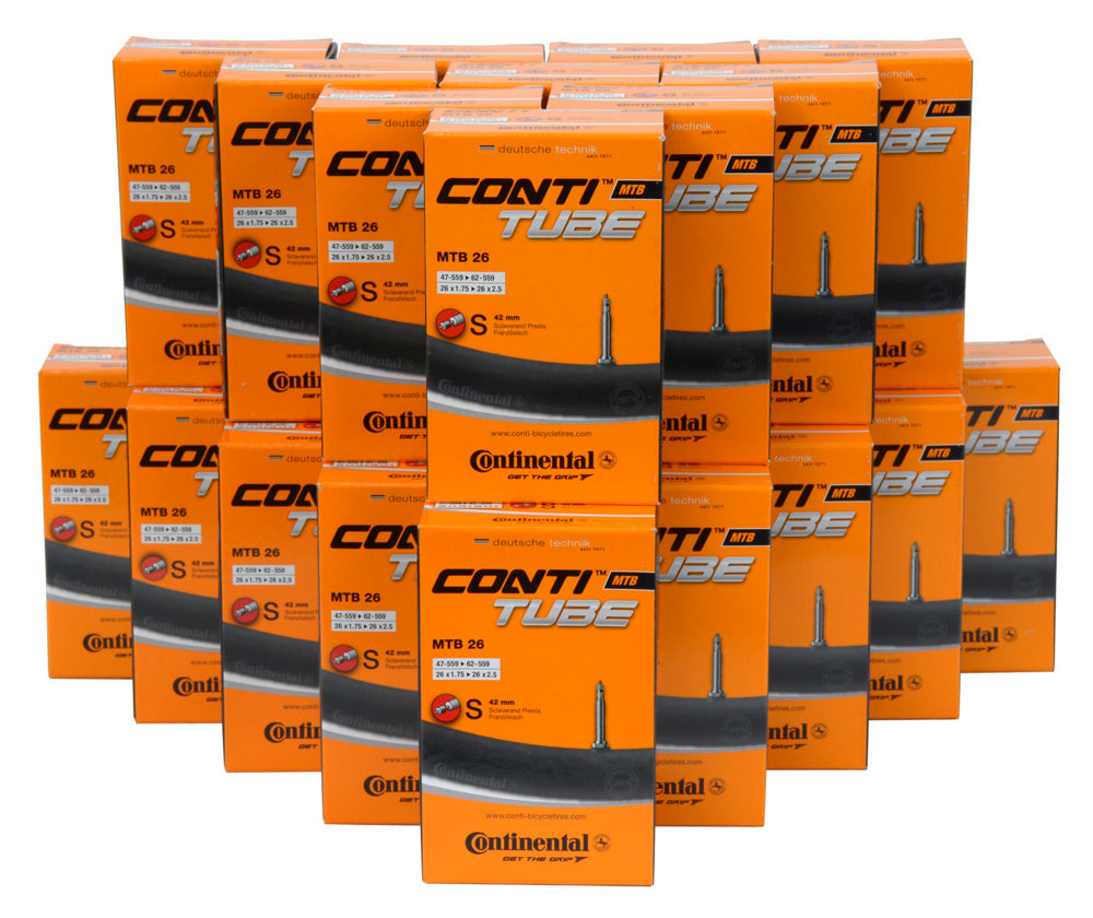 Chambre à air Continental vtt 26 s42 (25 pièces)