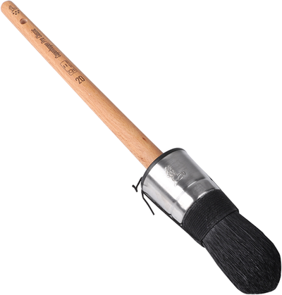 Pinceau à pointe brevetée classique Copenhagen Pro | taille 20 | poils chinois noirs | manche en bois fsc - 23.102.20