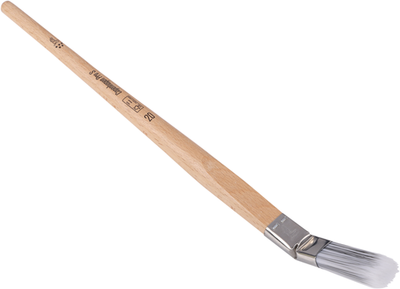 Brosse lyon courbée Copenhagen Pro | taille 20 | cheveux synthétiques | manche en bois fsc - 23.124.20