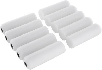 Rouleau de finition Copenhagen pro - mousse - super fin - côté support rond - 11 cm - 10 pièces
