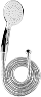 Cornat set de douche carballo 5s chrome-blanc - sa330595