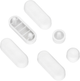 Cornat gummi bouchon abattant WC art acrylique (6pcs) - tec365023
