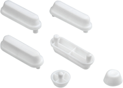 Abattant WC à bouchon en caoutchouc Cornat ksc00 sh00 (6pcs) - tec365022 - afbeelding 1