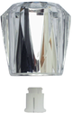 Poignée de robinet Cornat acrylique bleu ch - tec302600