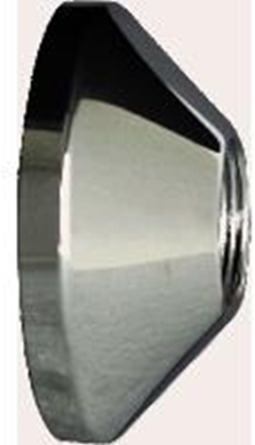 Rosace Cornat pour raccord en S (2 pcs) ms-ch - tec321025