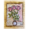 Artisanat Coosa • tampons transparents #22 fleurs postales 1 9x20cm