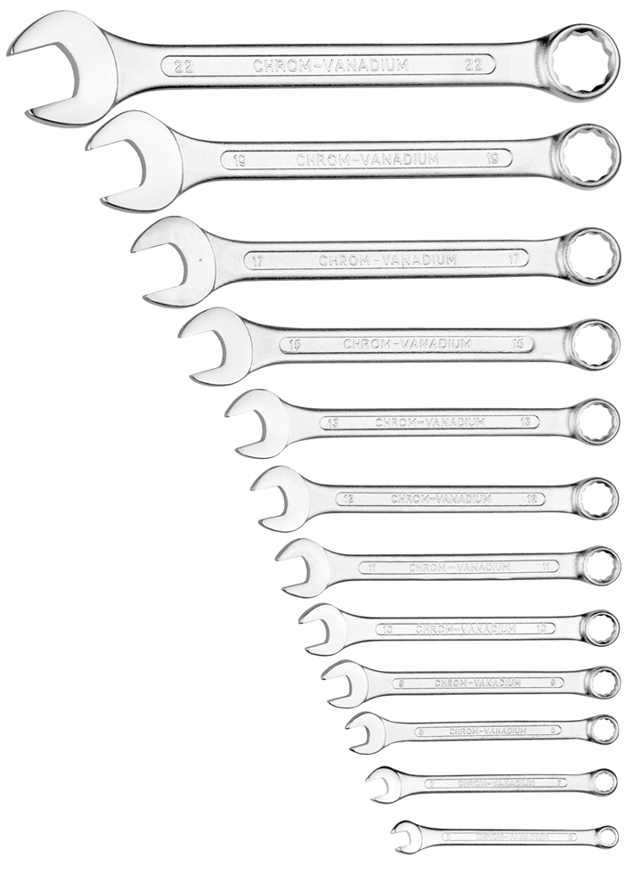 Jeu de clés mixtes Connex 12 pcs 6-22mm - cox539612