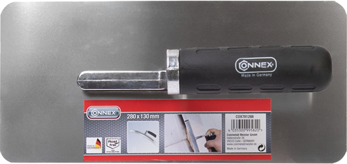 Truelle courbée Connex 280x130 inox - cox781288