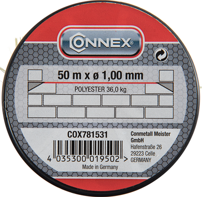 Connex cordon de maçonnerie pes 1mm fl bobine 50m - cox781531