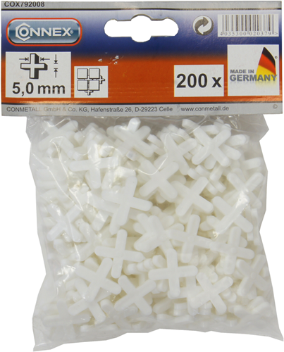 Carrelage Connex croix 5mm (200pcs) - cox792008