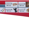 Scie Connex avec 5 lames de scie 256 1c - cox817005