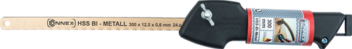 Connex mini scie à métaux 300mm plastique - cox920001