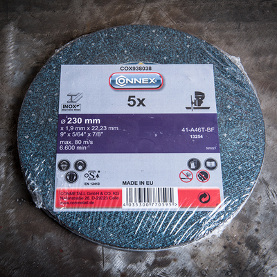 Connex set 5x disque abrasif inox 230mm - cox938038