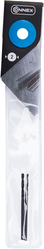 Foret à métaux Connex 2,0mm (49mm) (2pcs) bleu - cox970022