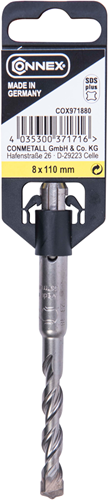 Connex sds+perceuse à percussion 8mm (50 110mm) jaune - cox971880