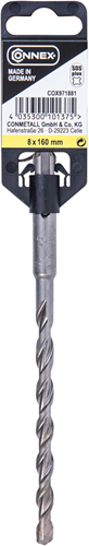 Connex sds+perceuse à percussion 8mm (100 160mm) jaune - cox971881