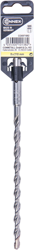 Connex sds+perceuse à percussion 8mm (150 210mm) jaune - cox971882