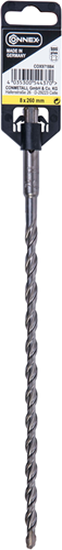 Connex sds+perceuse à percussion 8mm (200 260mm) jaune - cox971884