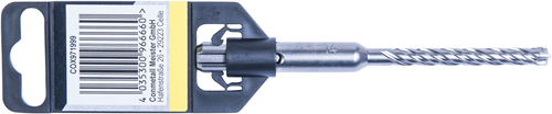 Connex sds+perceuse à percussion 4c 6mm (115mm) jaune - cox971999