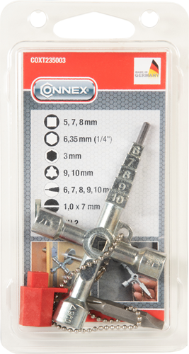 Clé multiple Connex pour la construction - coxt235003