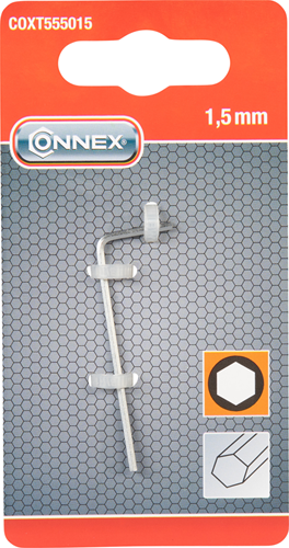 Clé hexagonale Connex 1,5 mm - coxt555015