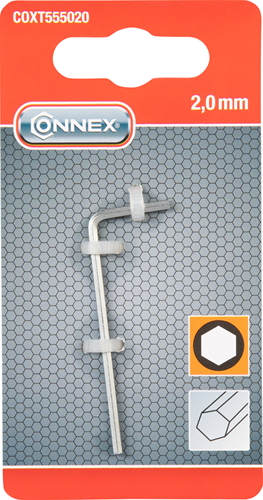 Clé hexagonale Connex 2mm - coxt555020
