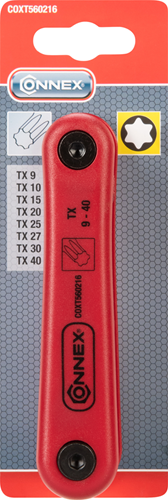 Jeu de clés hexagonales Connex tx 9-40 8 pièces - coxt560216